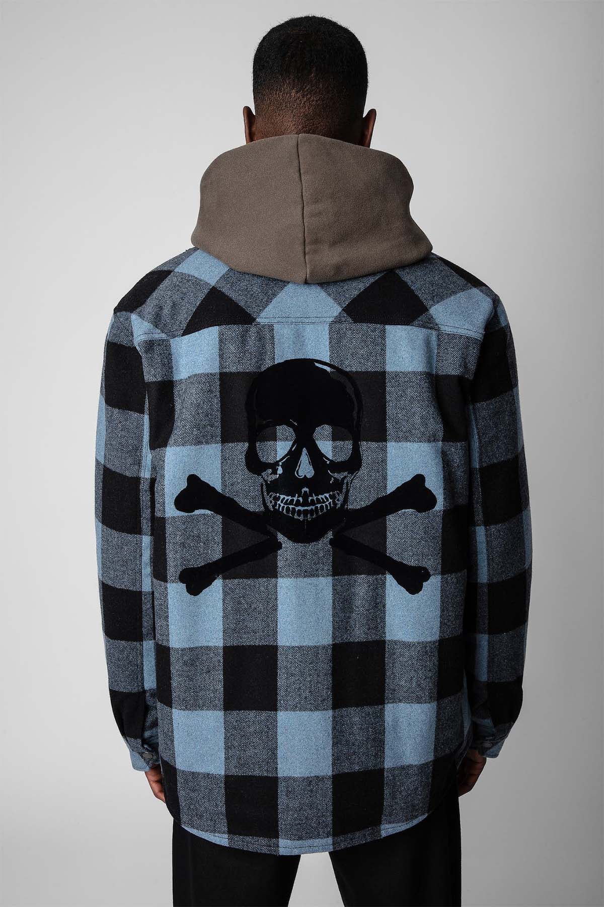 Zadig & Voltaire Kuru Kafalı Ekose Desenli Gömlek Ceket-Libas Trendy Fashion Store