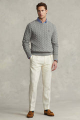 Polo Ralph Lauren Yuvarlak Yaka Saç Örgü Triko-Libas Trendy Fashion Store