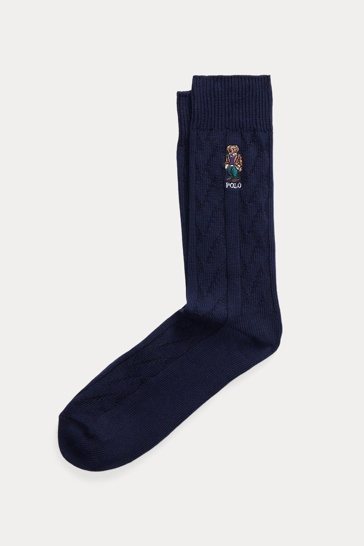 Polo Ralph Lauren Polo Bear Saç Örgü Erkek Çorap-Libas Trendy Fashion Store