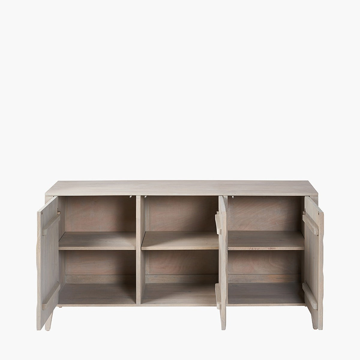 Pacific Lifestyle Karo Sideboard - Light Grey Mango Wood