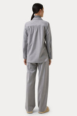 Bogner Ariela Regular Fit Kemerli Flanel Yün Gömlek