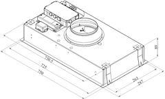 8699316341123 Silverline SC 1176-75 SR - Emhætte til centralventilation Hvidevarer,Emhætter,Emhætter til centralventilation 37900002950 SC 1176-75 SR