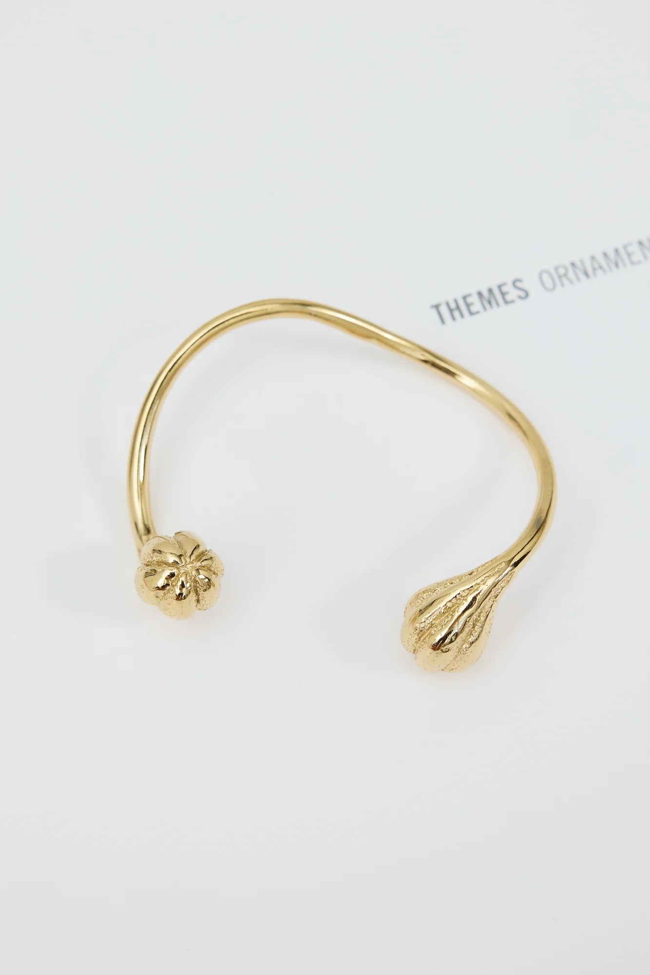 Modern Girl Cuff Bracelet Gold
