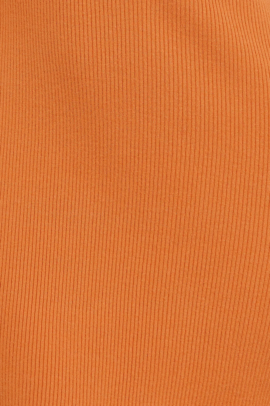 Not My Problem Dress Orange