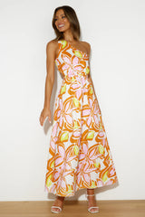 Vacation Mood Maxi Dress Orange