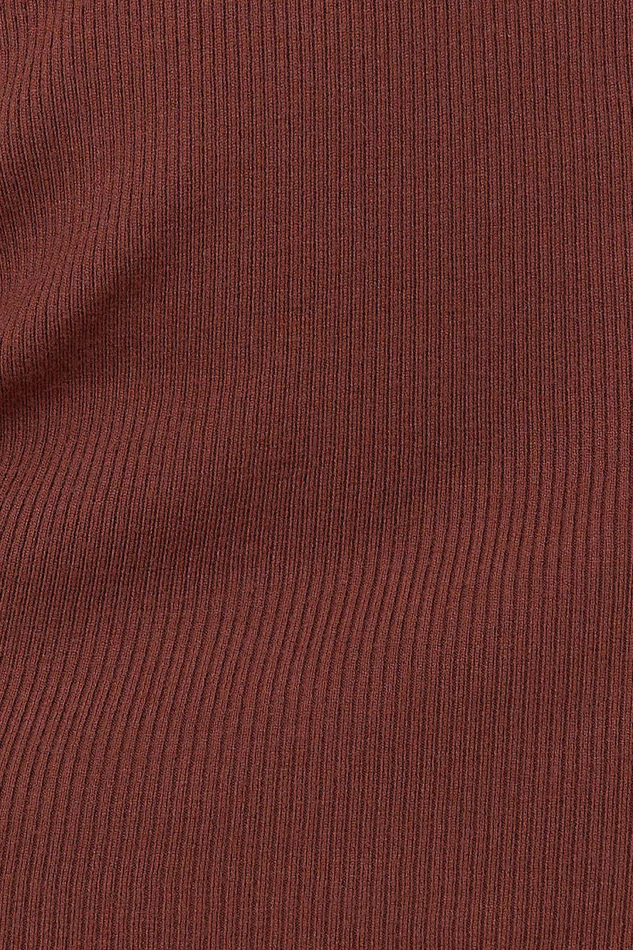 Not My Problem Dress Brown
