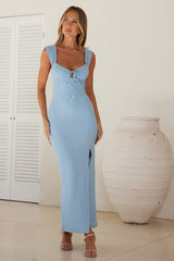 Much In Love Midi Dress Blue