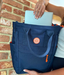 Brakeburn Navy Tote Backpack