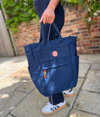 Brakeburn Navy Tote Backpack