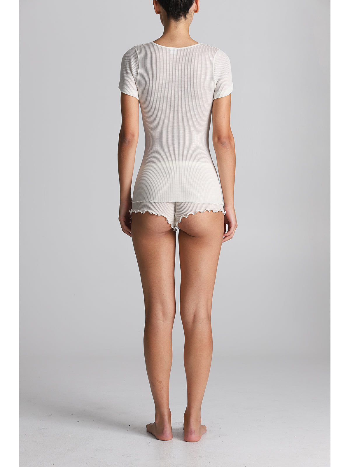 Maglietta in lana e seta Alpina