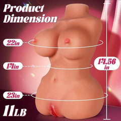 Masturbator Sex Spielzeug für Männer Sexpuppe Realistisch 2 in 1