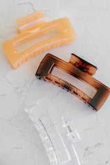 Hannah 3 Pack Hairclip Set - Multi