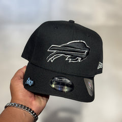 9FIFTY BUFFALO BILLS BLACK WHITE LOGO NFL