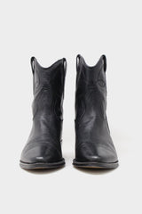 ALPE Camilla Short Cowboy Boots | Black