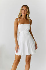 Sunny Daydreams Mini Dress White