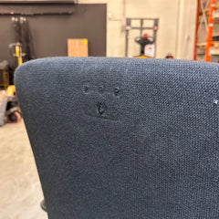 Kontorstol fra Kinnarps, Capella, svart stoff. 2021 modell