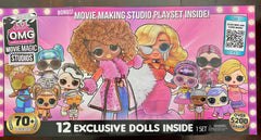 LOL OMG Movie Magic Studios 12-Exclusive Dolls & 70+ Surprises Play Set