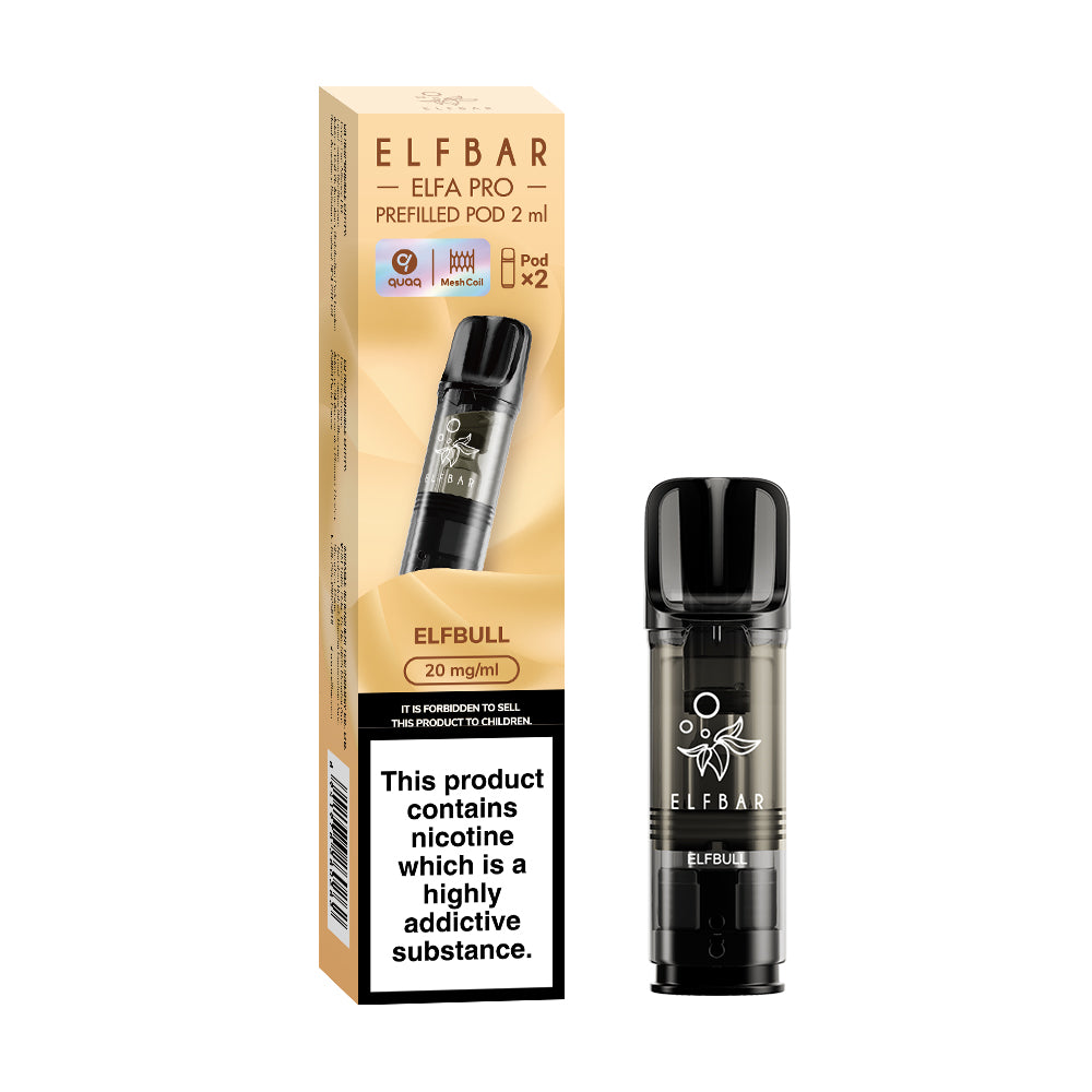 ELFBAR ELFA PRO PREFILLED POD ELFBULL (10)