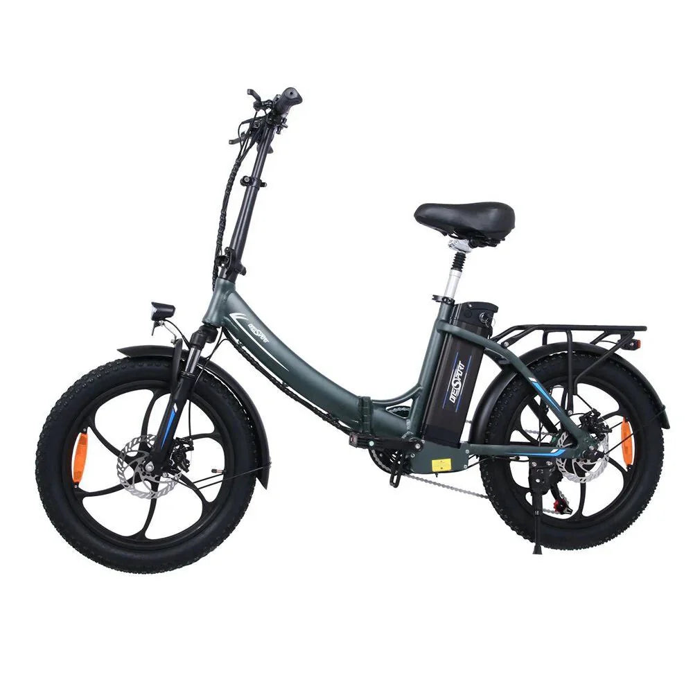 Bicicleta Eléctrica ONESPORT OT16 | 350W 720WH 52KM de Autonomía | Gris