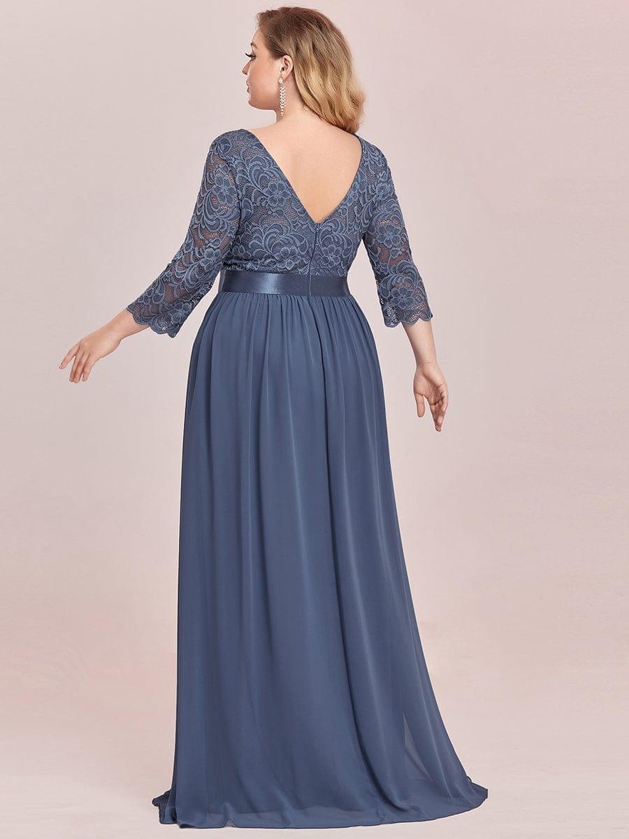 Dusty Navy Concert Dresses#style_EP07412DN