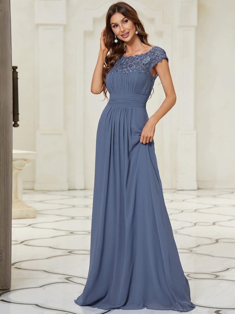 Dusty Navy Concert Dresses#style_EP09996DN