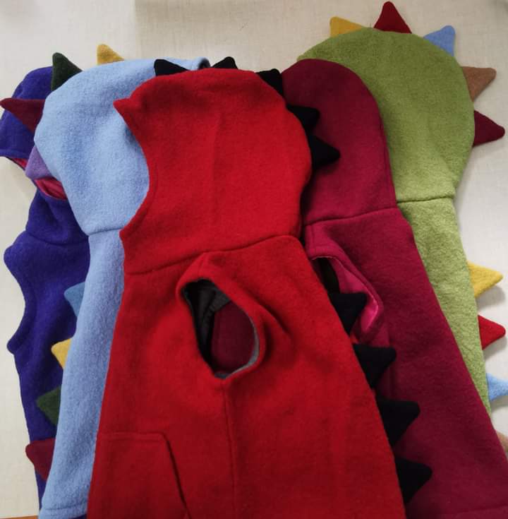 Vesta din lana, Purple