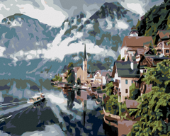 Goblen cu diamante - HALLSTATT
