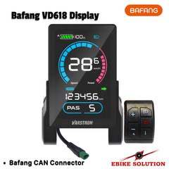 VD618 Display for BAFANG Kit Mid Drive Kit (Triangle Connector) CAN System