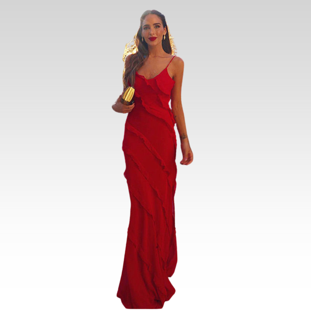 Rosaria | Elegantes Kleid Mit Rüschen