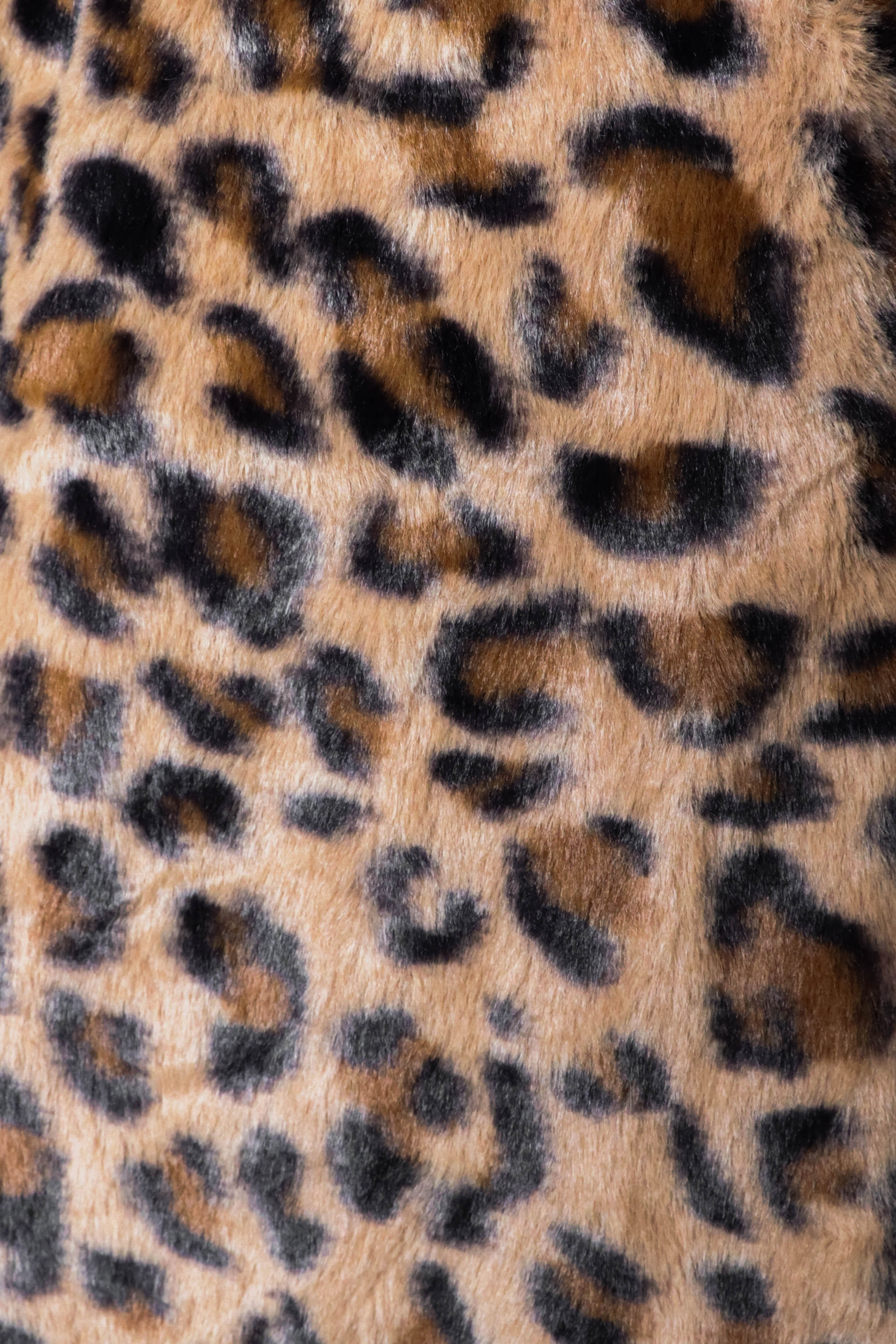 Seeing Double - Black Leopard Print Reversible Longline Puffer Coat