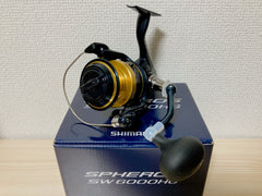 Shimano Spinning Reel 21 SPHEROS SW 6000HG Gear Ratio 5.7:1 Fishing Reel IN BOX