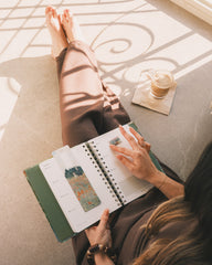 Idole Monet - Agenda 17 Meses 2025/2026 Semana Vista