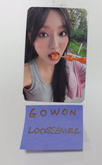 Gowon (Of LOOSSEMBLE) "LOOSSEMBLE" - Fansign Event Winner Photocard [23.10.30] - HALLYUSUPERSTORE