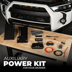 YP1 8 Button Auxiliary Power Kit + Bracket 4Runner (2014-2024)