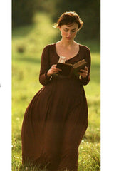 Keira Knightley Chocolate Inspired Dress In Pride and Prejudice