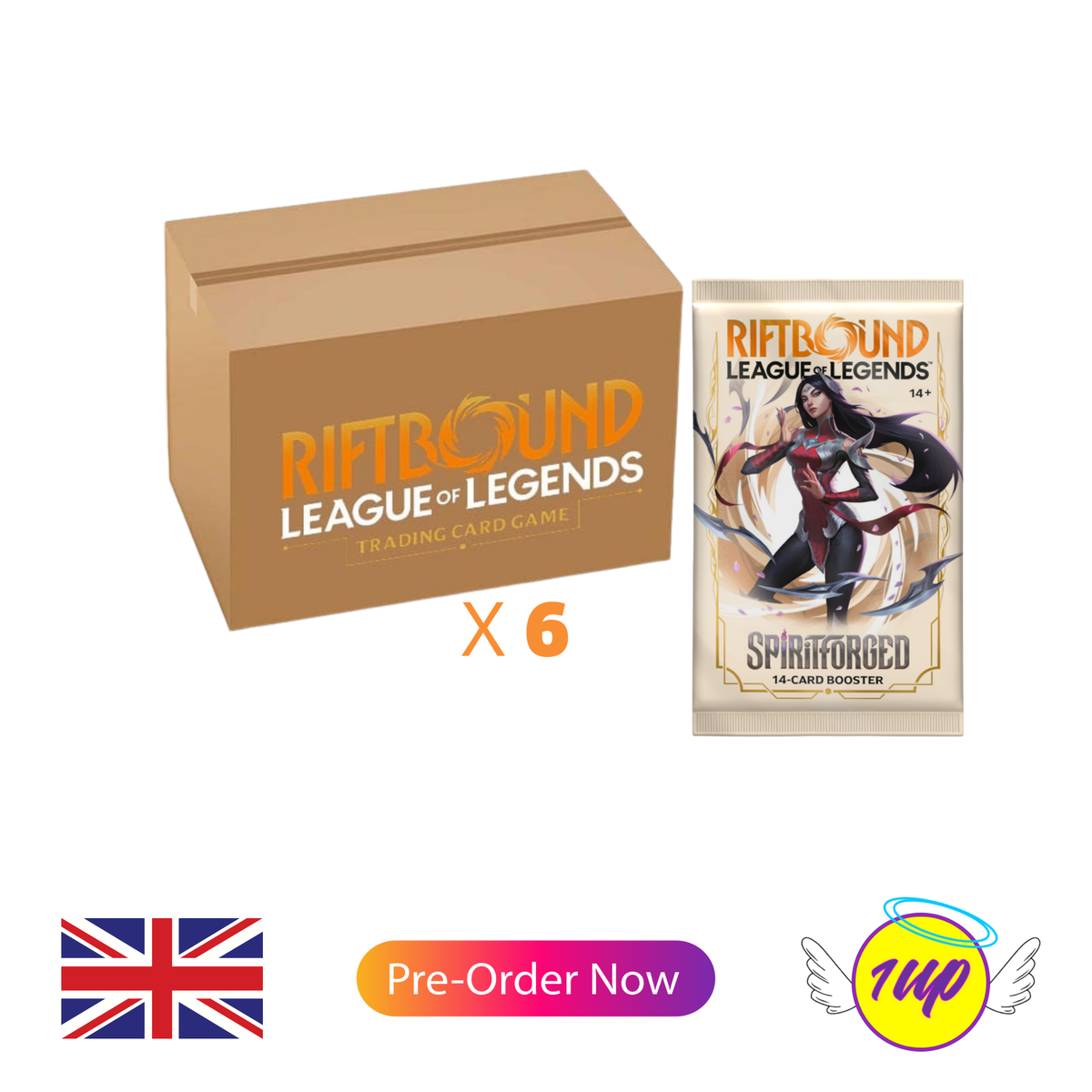 Riftbound : League of Legends : Spiritforged Case da 6 Display (ENG)
