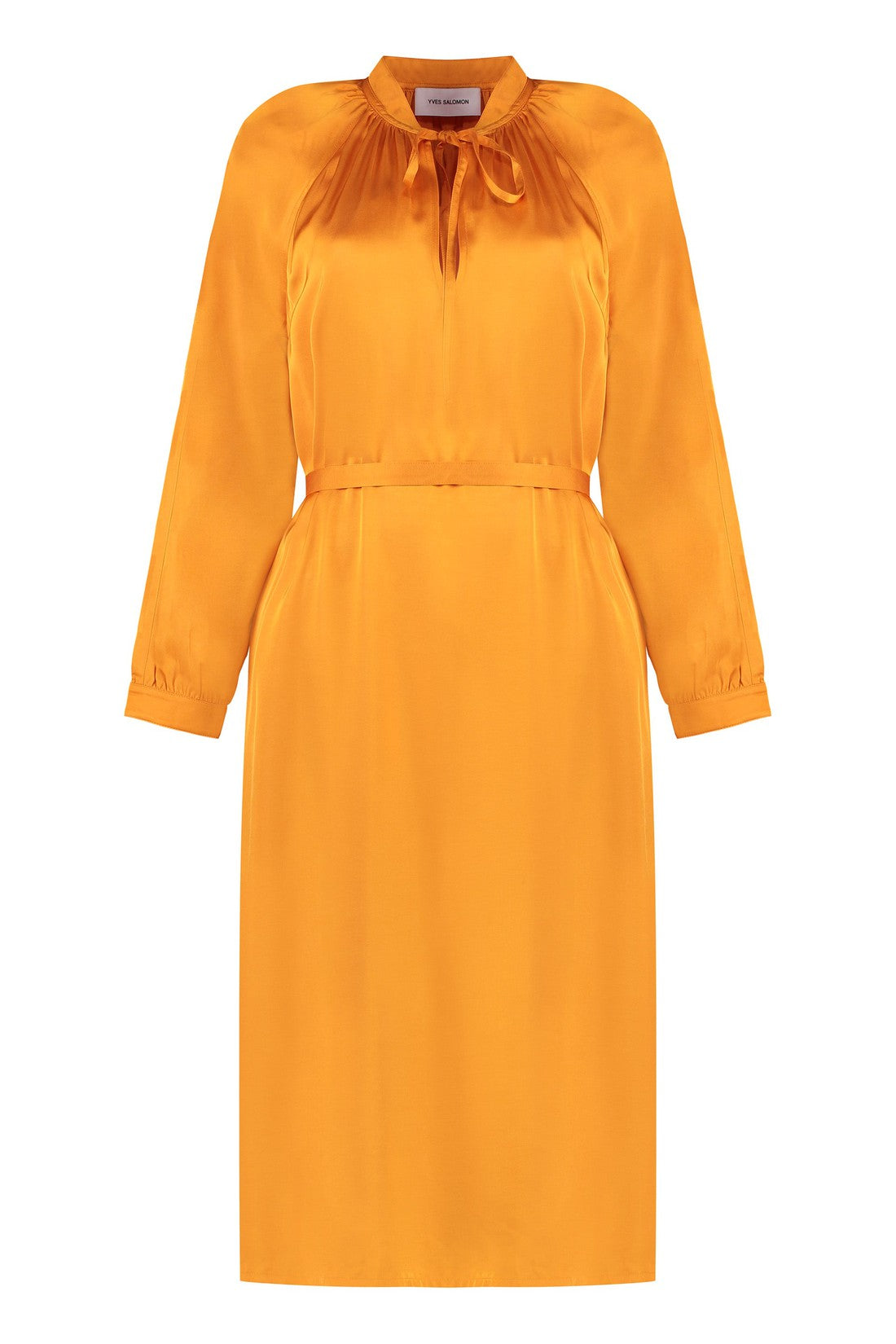 Yves Salomon-OUTLET-SALE-Satin dress-ARCHIVIST