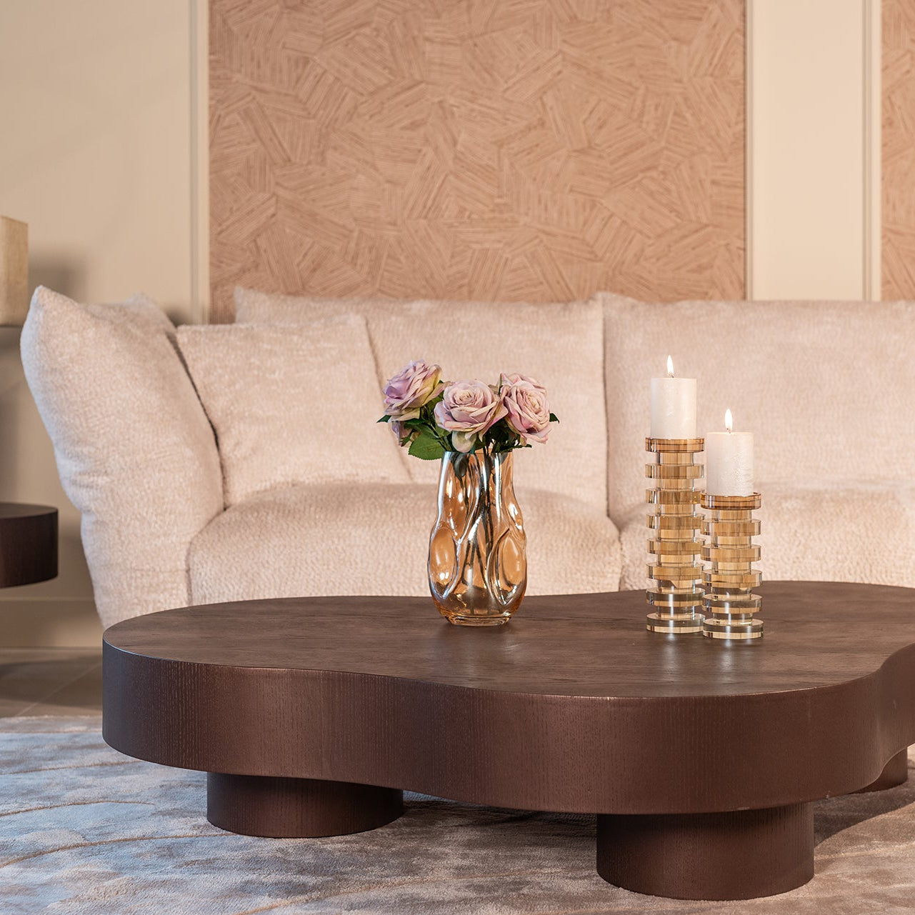 Richmond Interiors Sofa Loyd lovely cream (Be Lovely 11 Cream) 4-Sitzer Sofa Richmond Interiors