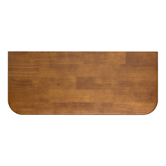 Tura Ensuite 900mm x 380mm x 40mm Timber Vanity Top, Dark Oak