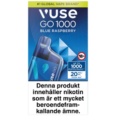 Vuse Go Box 1000 Blue Raspberry 20mg