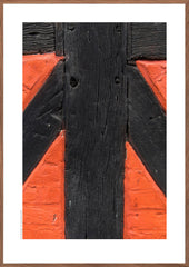 Plakat med bindingsværk