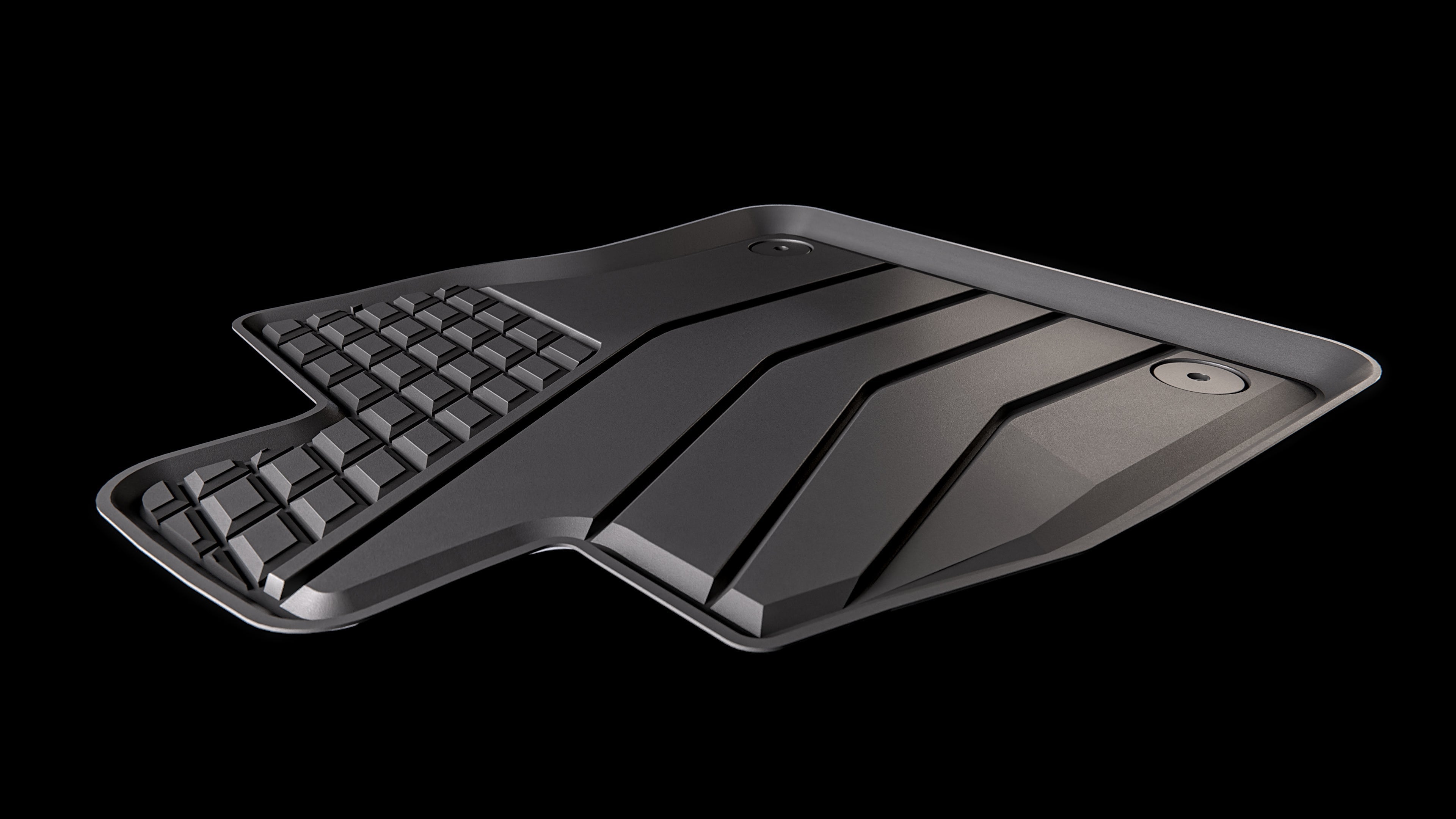 Gummimatten mit hohem Rand Volkswagen Golf 7 Sportsvan, baujahr 05.2014 - 12.2020, karosserie kombi #24 - 4