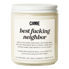 Best Fucking Neighbor Candle