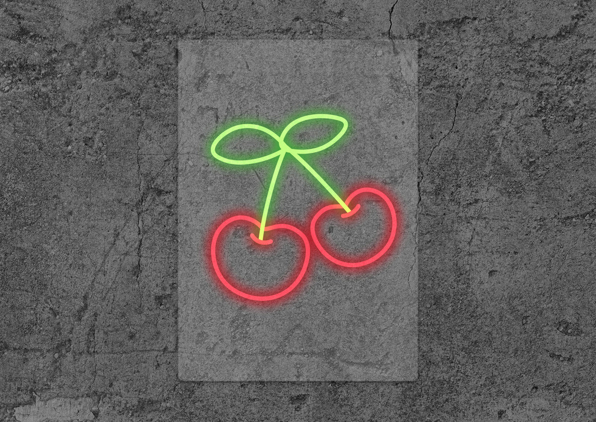 Luces de Neón Led Cerezas