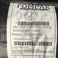 Cuffia pomello cambio fiat doblo cod:735498652 (2009 > 2022) - F&P CRASH SRLS - Ricambi Usati