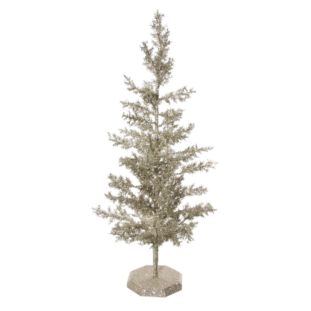 Shishi Glitter juletræ - silver - 70 cm