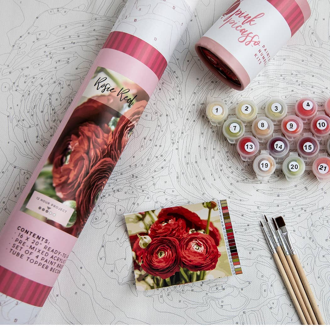 Rosie Reds paint by number