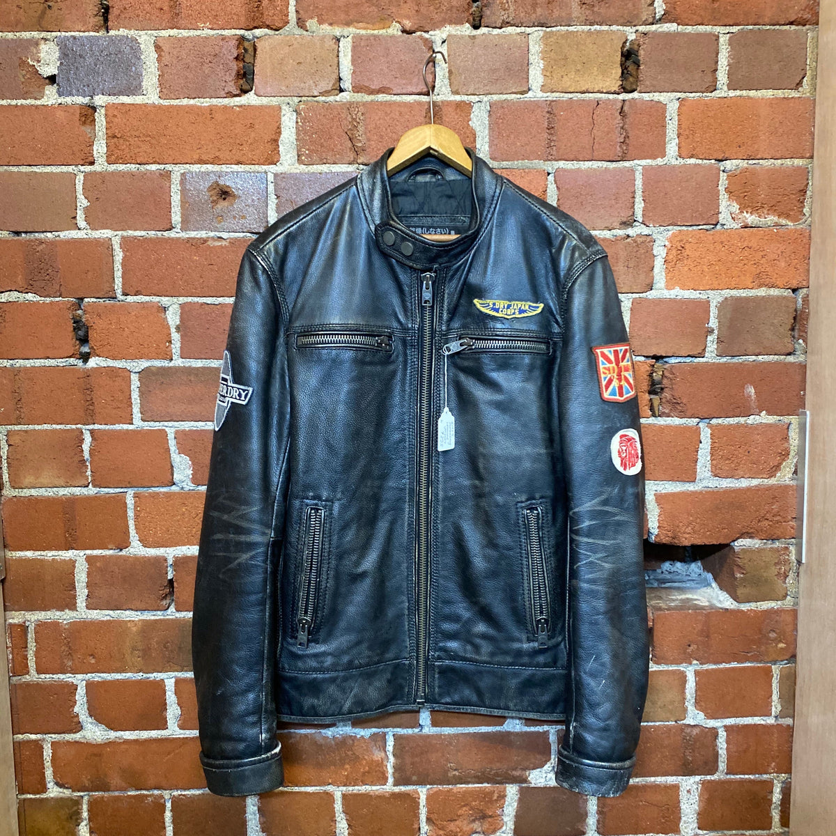 SUPERDRY leather jacket