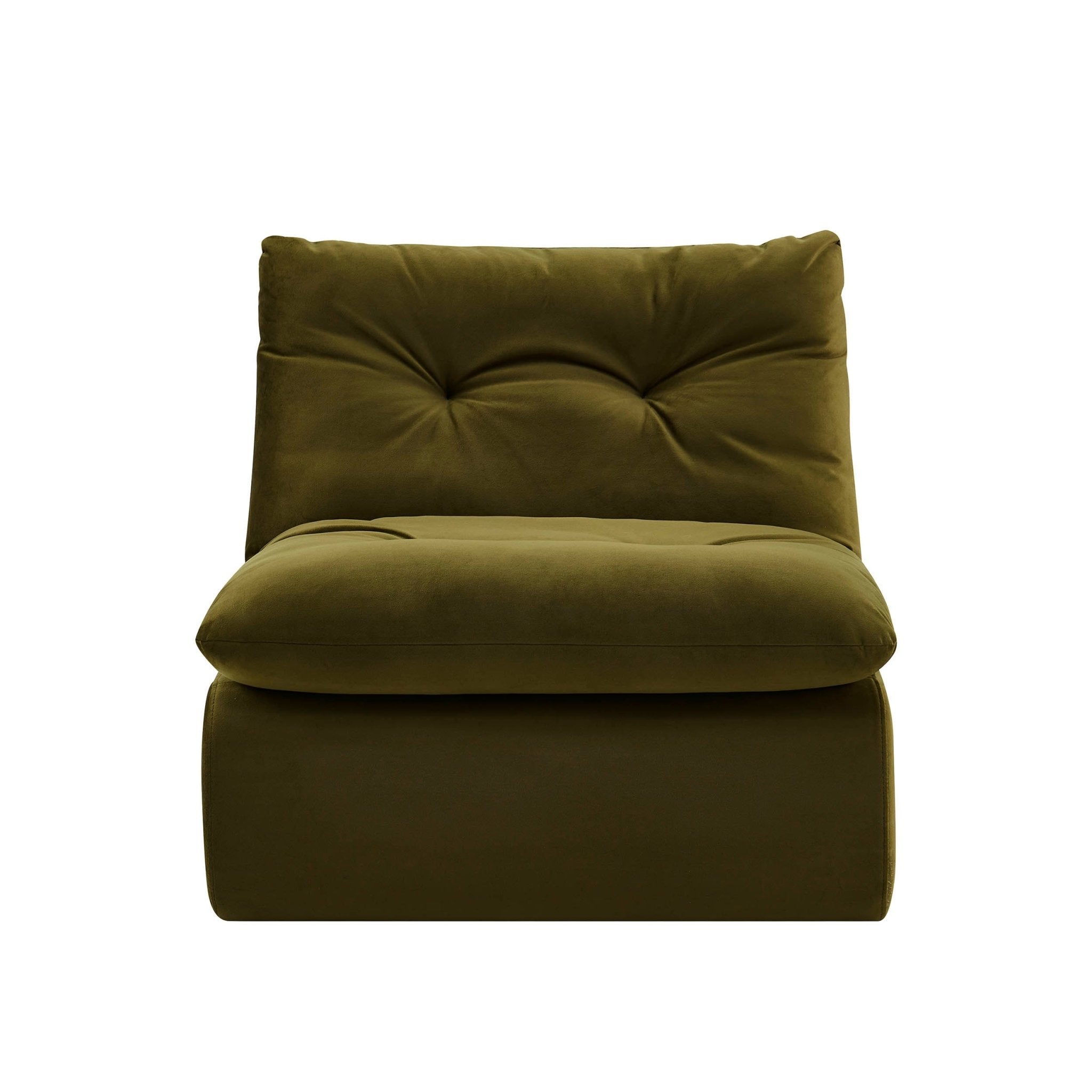 Immy Relaxed Accent Chair - Rich Green - DUSK