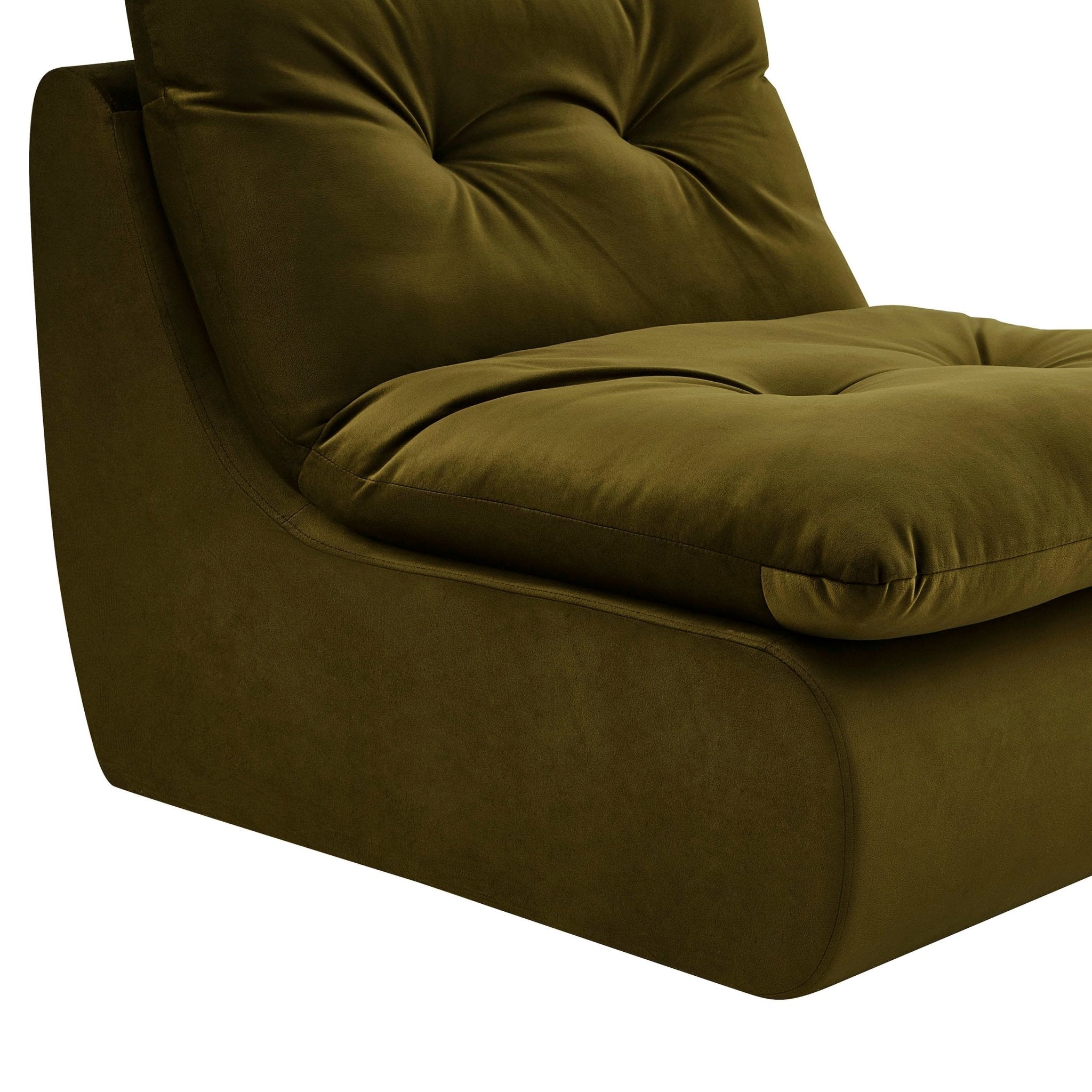 Immy Relaxed Accent Chair - Rich Green - DUSK